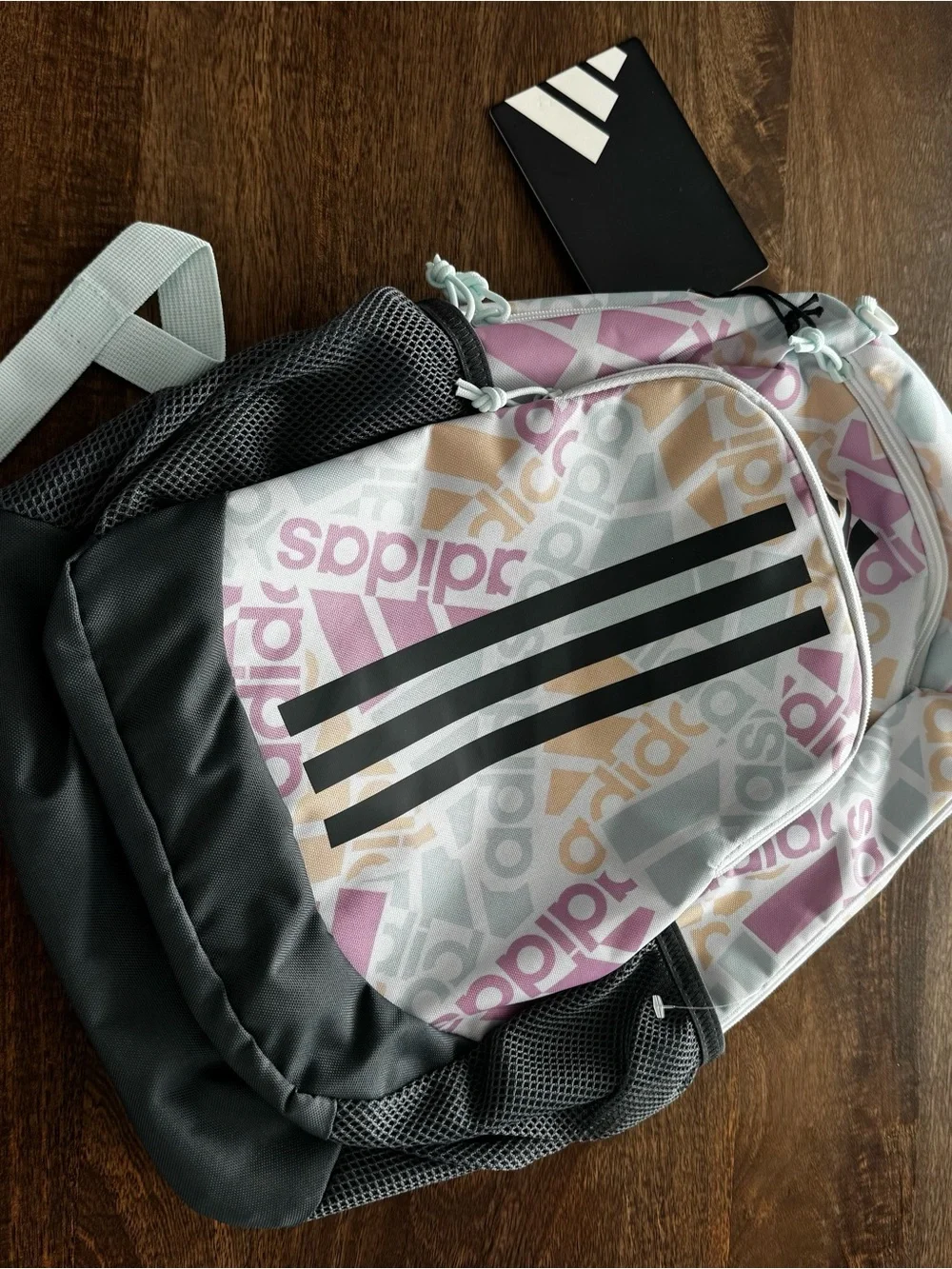Adidas Backpack with multiple pockets and padded for laptop New with Tags - Picture 2 of 5
